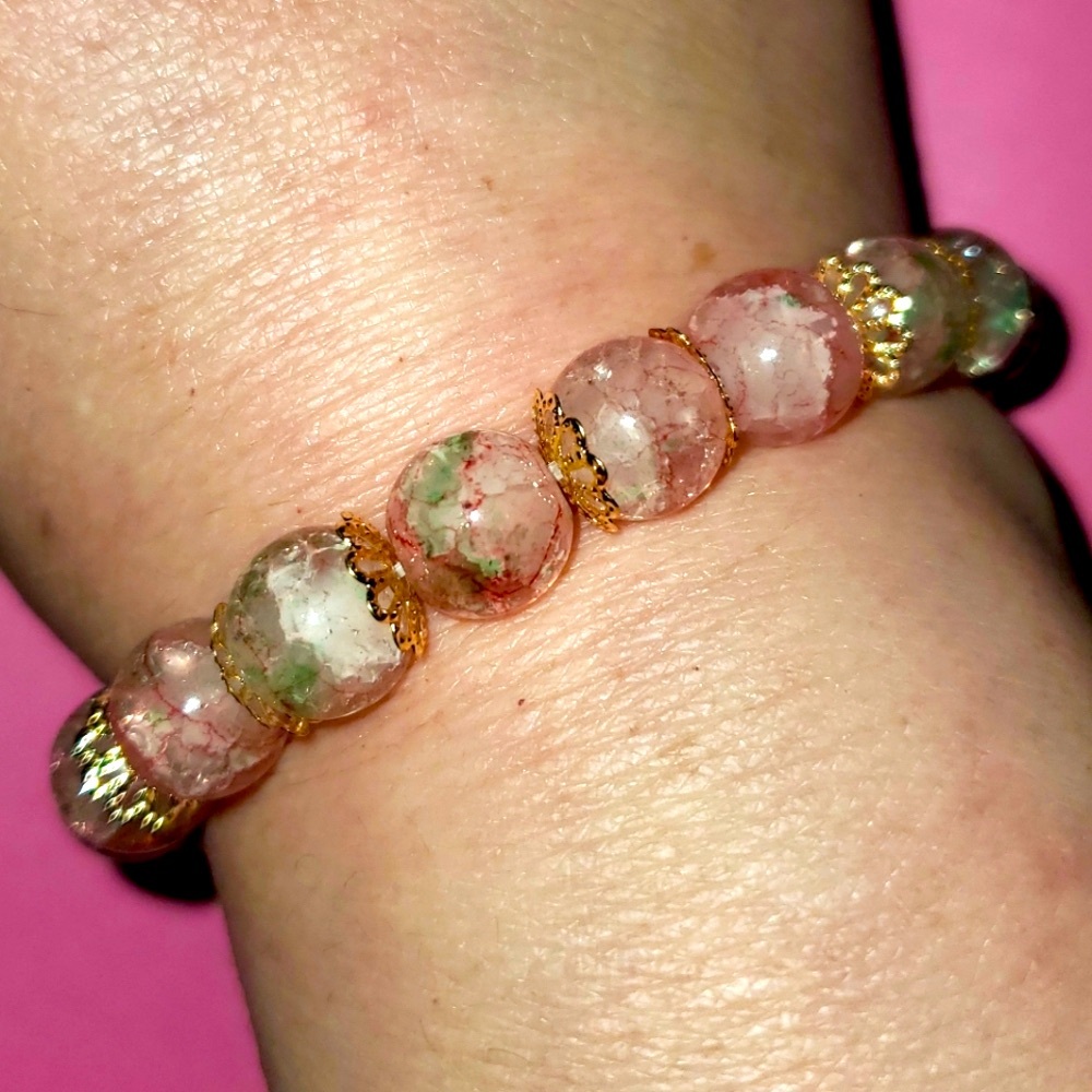 Beautiful Glass Beaded Bracelet